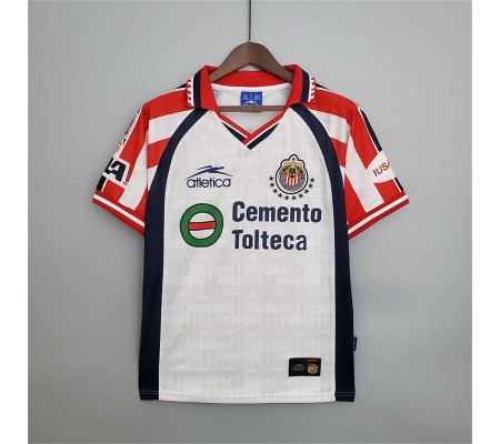 Chivas Guadalajara 99/00 Away White Soccer Jersey